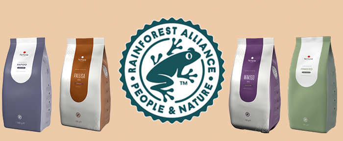 Koffie met her Rainforest Alliance keurmerk, dat smaakt pas echt goed